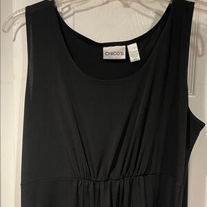 Chico's Classic Black Sleeveless Dress